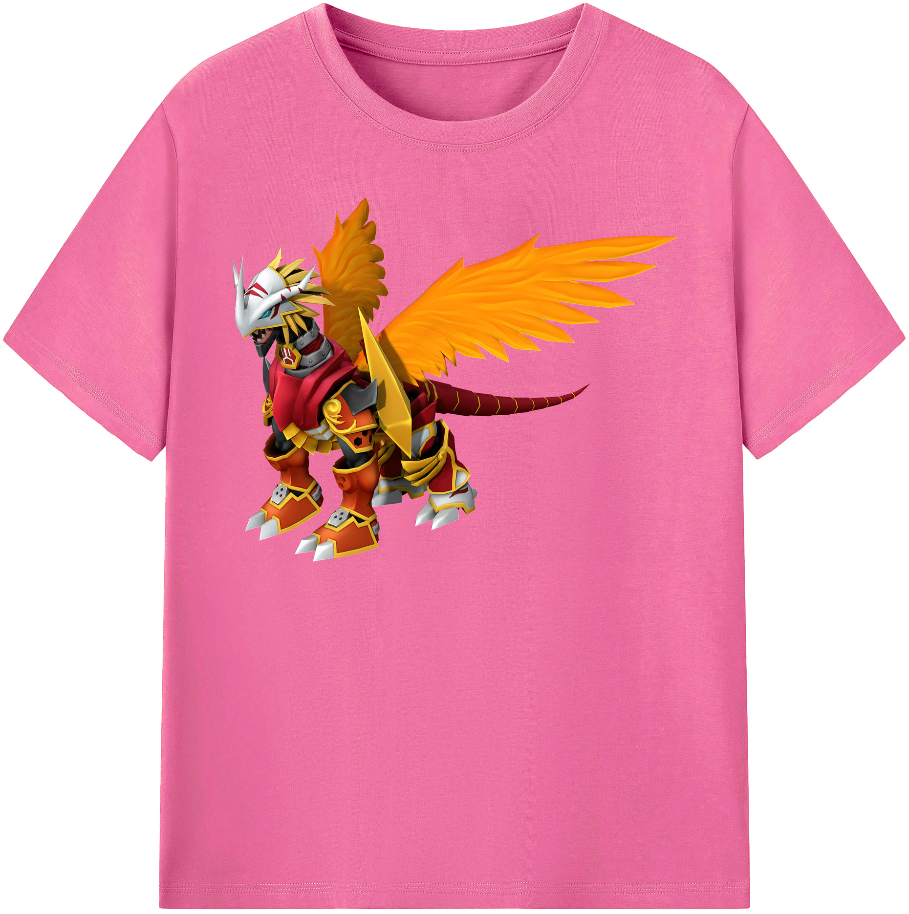 （画像用） Digimon デジタルモンスター/デジモン レディースカジュアルプリントTシャツ（綿100％）
